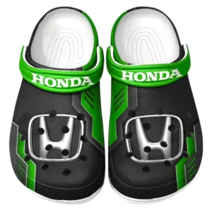 Honda Crocs Clogs Männer Frauen, Geschenk für Honda Fan CAR185031525250 - Grün