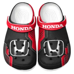 Honda Crocs Clogs Männer Frauen, Geschenk für Honda Fan CAR185031525250 - Rot