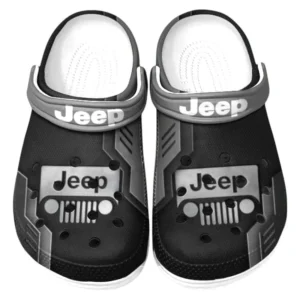 Jeep Crocs Clogs Männer Frauen, Geschenk für Jeep Fan CAR185031525251 - Grau