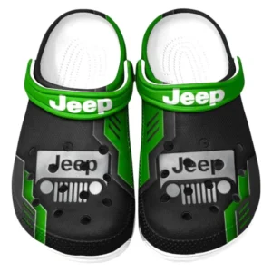 Jeep Crocs Clogs Männer Frauen, Geschenk für Jeep Fan CAR185031525251 - Grün
