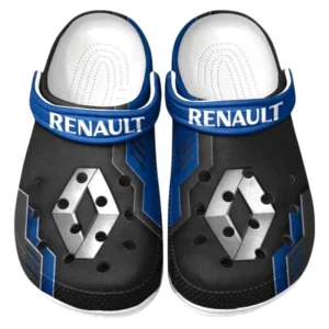Renault Crocs Clogs Männer Frauen, Geschenk für Renault Fan CAR185031525253 - Blau
