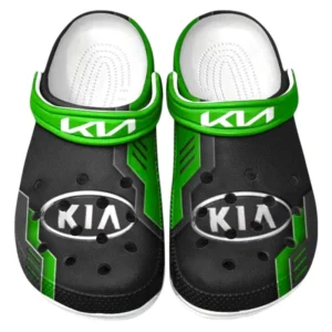 Kia Crocs Clogs Männer Frauen, Geschenk für Kia Fan CAR185031525257 - Grün