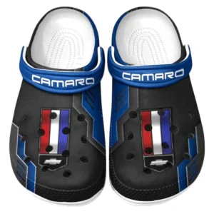 Chevrolet Camaro Crocs Clogs Männer Frauen, Geschenk für Chevrolet Camaro Fan CAR185031525259 - Blau