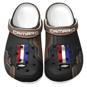 Chevrolet Camaro Crocs Clogs Männer Frauen, Geschenk für Chevrolet Camaro Fan CAR185031525259 - Braun