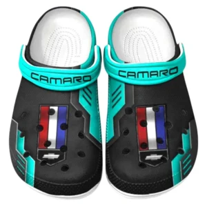 Chevrolet Camaro Crocs Clogs Männer Frauen, Geschenk für Chevrolet Camaro Fan CAR185031525259 - Cyan