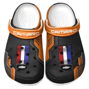 Chevrolet Camaro Crocs Clogs Männer Frauen, Geschenk für Chevrolet Camaro Fan CAR185031525259 - Orange