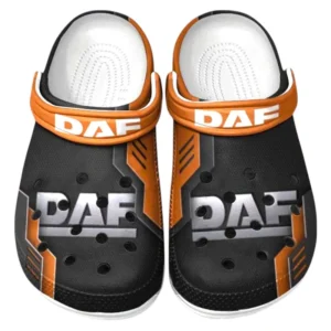 DAF Crocs Clogs Männer Frauen, Geschenk für DAF Fan CAR185031525260 - Orange