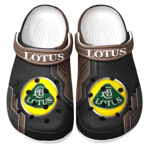 Lotus Crocs Clogs Männer Frauen, Geschenk für Lotus Fan CAR185031525261 - Braun