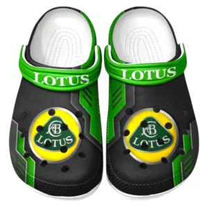 Lotus Crocs Clogs Männer Frauen, Geschenk für Lotus Fan CAR185031525261 - Grün