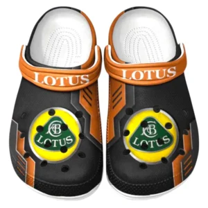 Lotus Crocs Clogs Männer Frauen, Geschenk für Lotus Fan CAR185031525261 - Orange
