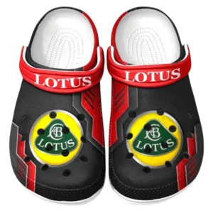 Lotus Crocs Clogs Männer Frauen, Geschenk für Lotus Fan CAR185031525261 - Rot
