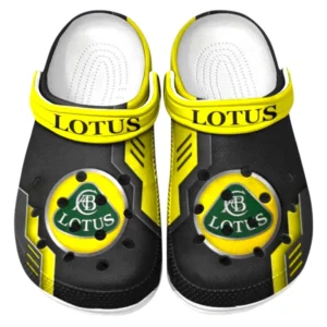 Lotus Crocs Clogs Männer Frauen, Geschenk für Lotus Fan CAR185031525261 - Gelb