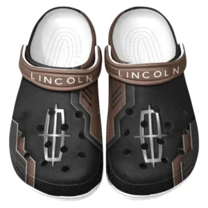 Lincoln Crocs Clogs Männer Frauen, Geschenk für Lincoln Fan CAR185031525264 - Braun