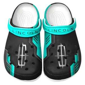Lincoln Crocs Clogs Männer Frauen, Geschenk für Lincoln Fan CAR185031525264 - Cyan