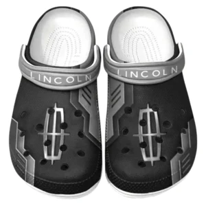 Lincoln Crocs Clogs Männer Frauen, Geschenk für Lincoln Fan CAR185031525264 - Grau