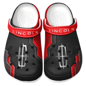 Lincoln Crocs Clogs Männer Frauen, Geschenk für Lincoln Fan CAR185031525264 - Rot