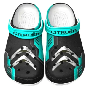 Citroen Crocs Clogs Männer Frauen, Geschenk für Citroen Fan CAR185031525266 - Cyan