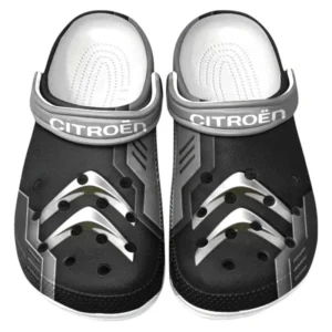 Citroen Crocs Clogs Männer Frauen, Geschenk für Citroen Fan CAR185031525266 - Grau