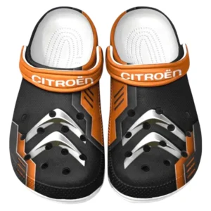 Citroen Crocs Clogs Männer Frauen, Geschenk für Citroen Fan CAR185031525266 - Orange