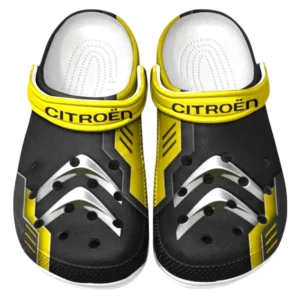 Citroen Crocs Clogs Männer Frauen, Geschenk für Citroen Fan CAR185031525266 - Gelb