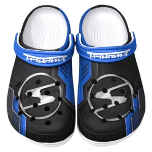 Trabant Crocs Clogs Männer Frauen, Geschenk für Trabant Fan CAR185031525268 - Blau