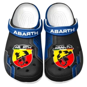 Abarth Crocs Clogs Männer Frauen, Geschenk für Abarth Fan CAR185031525269 - Blau