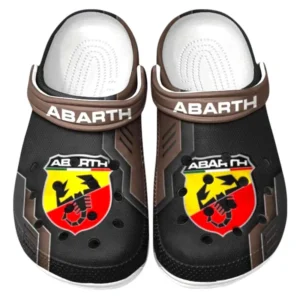 Abarth Crocs Clogs Männer Frauen, Geschenk für Abarth Fan CAR185031525269 - Braun