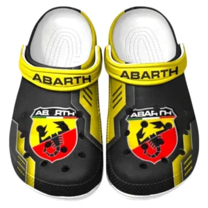 Abarth Crocs Clogs Männer Frauen, Geschenk für Abarth Fan CAR185031525269 - Gelb