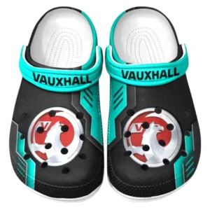 Vauxhall Crocs Clogs Männer Frauen, Geschenk für Vauxhall Fan CAR185031525270 - Cyan
