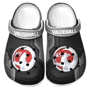 Vauxhall Crocs Clogs Männer Frauen, Geschenk für Vauxhall Fan CAR185031525270 - Grau