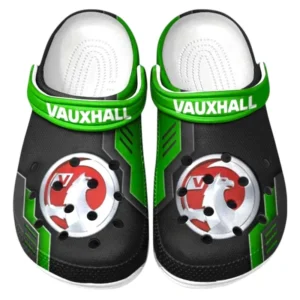 Vauxhall Crocs Clogs Männer Frauen, Geschenk für Vauxhall Fan CAR185031525270 - Grün