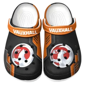 Vauxhall Crocs Clogs Männer Frauen, Geschenk für Vauxhall Fan CAR185031525270 - Orange