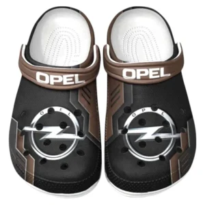 Opel Crocs Clogs Männer Frauen, Geschenk für Opel Fan CAR185031525272 - Braun