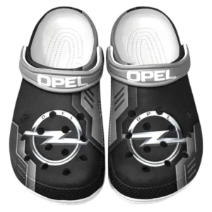 Opel Crocs Clogs Männer Frauen, Geschenk für Opel Fan CAR185031525272 - Grau