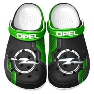 Opel Crocs Clogs Männer Frauen, Geschenk für Opel Fan CAR185031525272 - Grün