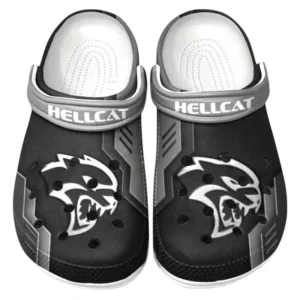 Hellcat Crocs Clogs Männer Frauen, Geschenk für Hellcat Fan CAR185031525273 - Grau
