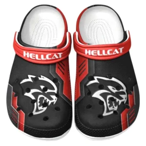 Hellcat Crocs Clogs Männer Frauen, Geschenk für Hellcat Fan CAR185031525273 - Rot