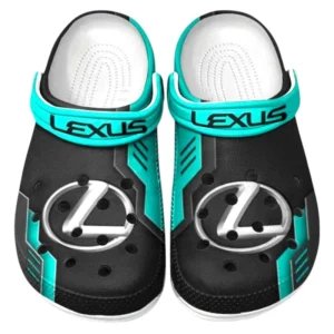 Lexus Crocs Clogs Männer Frauen, Geschenk für Lexus Fan CAR185031525275 - Cyan