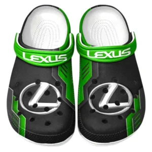 Lexus Crocs Clogs Männer Frauen, Geschenk für Lexus Fan CAR185031525275 - Grün
