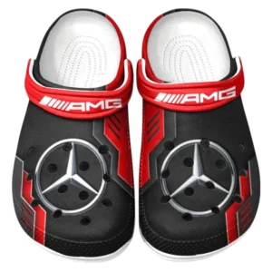 AMG Crocs Clogs Männer Frauen, Geschenk für AMG Fan CAR185031525276 - Rot