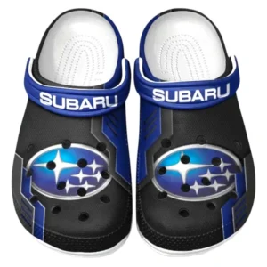 Subaru Crocs Clogs Männer Frauen, Geschenk für Subaru Fan CAR185031525277 - Blau