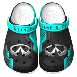 Infiniti Crocs Clogs Männer Frauen, Geschenk für Infiniti Fan CAR185031525279 - Cyan