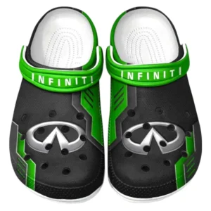 Infiniti Crocs Clogs Männer Frauen, Geschenk für Infiniti Fan CAR185031525279 - Grün