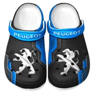 Peugeot Crocs Clogs Männer Frauen, Geschenk für Peugeot Fan CAR185031525280 - Blau
