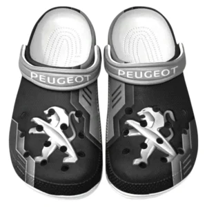 Peugeot Crocs Clogs Männer Frauen, Geschenk für Peugeot Fan CAR185031525280 - Grau