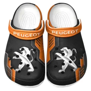 Peugeot Crocs Clogs Männer Frauen, Geschenk für Peugeot Fan CAR185031525280 - Orange
