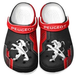 Peugeot Crocs Clogs Männer Frauen, Geschenk für Peugeot Fan CAR185031525280 - Rot