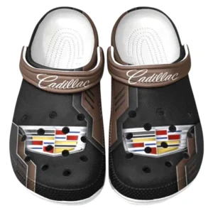 Cadillac Crocs Clogs Männer Frauen, Geschenk für Cadillac Fan CAR185031525281 - Braun