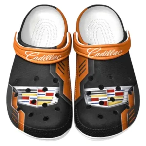 Cadillac Crocs Clogs Männer Frauen, Geschenk für Cadillac Fan CAR185031525281 - Orange