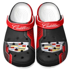 Cadillac Crocs Clogs Männer Frauen, Geschenk für Cadillac Fan CAR185031525281 - Rot